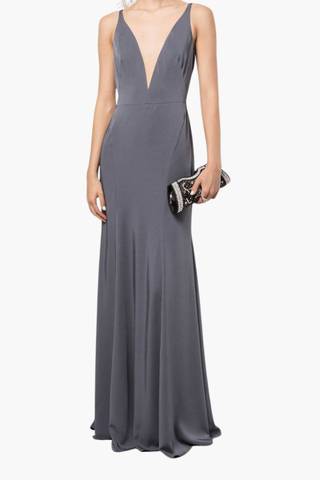 Picture of Crema Deep V Gown